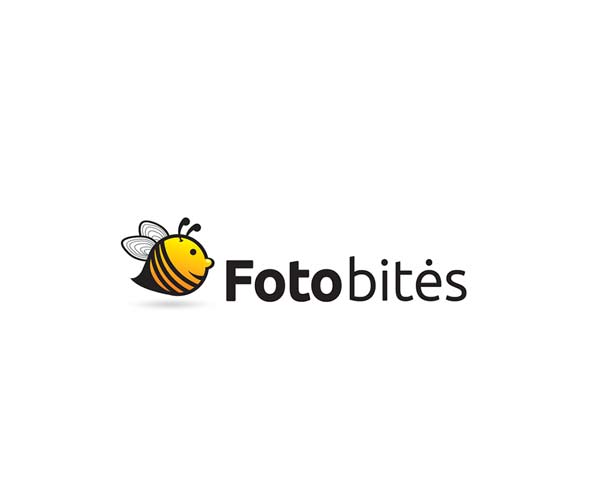 „Foto bitės“ logotipo sukūrimas<br/ >fotografijų spausdinimo sprendimams