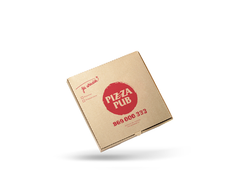 „Pizza Pub“ <br/>picų dėžutės dizainas