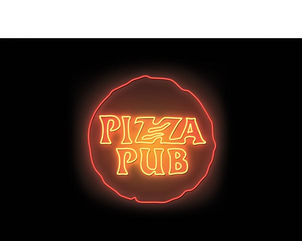 „Pizza Pub“ logotipo ir<br >komunikacijos priemonių kūrimas