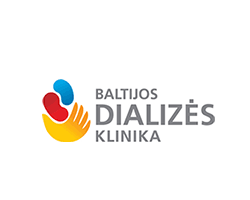„Baltijos dializės klinika“ logotipo sukūrimas<br/ >bendrovei teikiančiai medicinines paslaugas