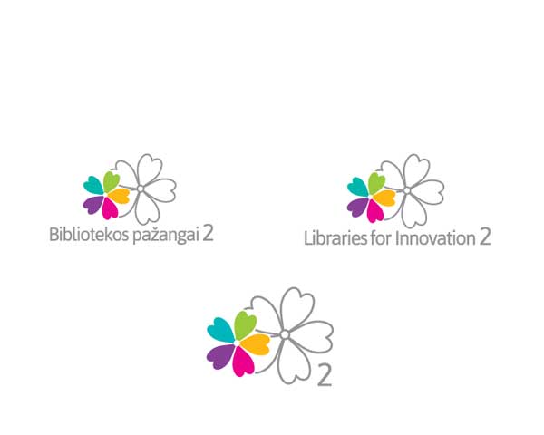 M.Mažvydo bibliotekos projekto <br/>logotipo ir reklaminės medžiagos sukūrimas