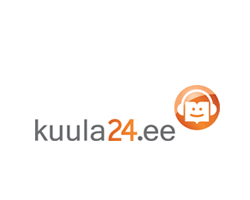 „Kuula24“ logotipo ir firminis stilius<br/ >prekybai audio knygomis internete