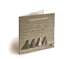 „Corona Guitar Kvartet“ <bw/> albumo dizainas