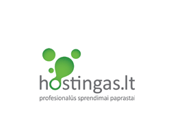 Logotipo ir firminio stiliaus sukūrimas<br/ >hostingo paslaugas teikiančiai bendrovei