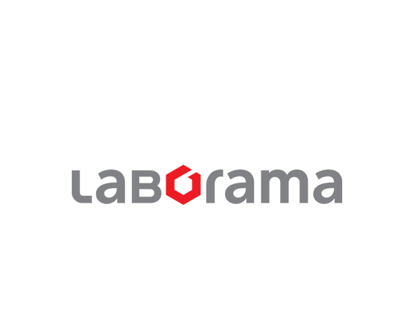 „Laborama“ logotipas<br />Firminio stiliaus sukūrimas