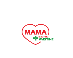 „Mama Euro Vaistinė“ logotipo sukūrimas<br/ >vaistinių tinklui