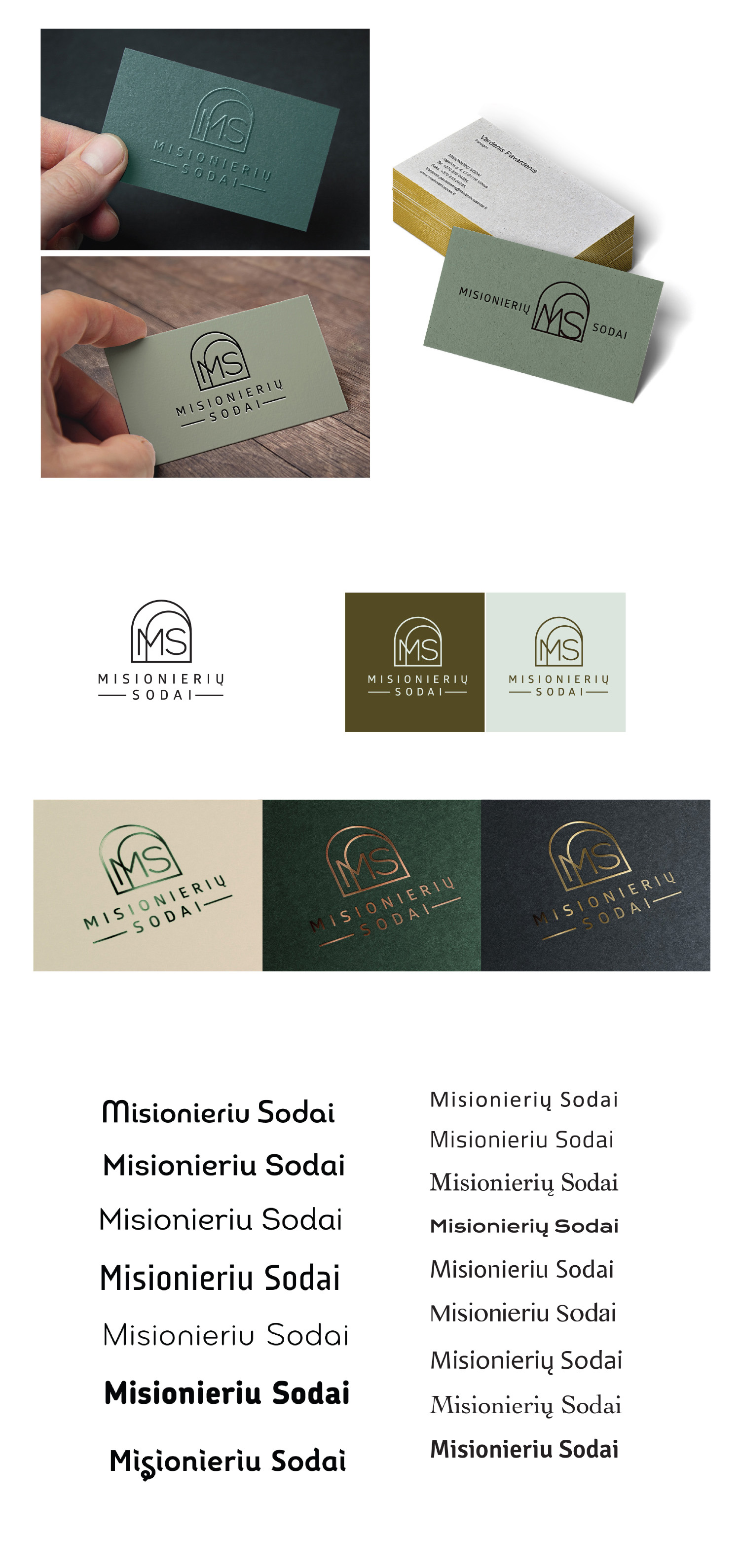 „Misionierių sodai“ procesas