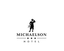 „Michaelson“ logotipo sukūrimas<br/ >viešbučiui Klaipėdoje