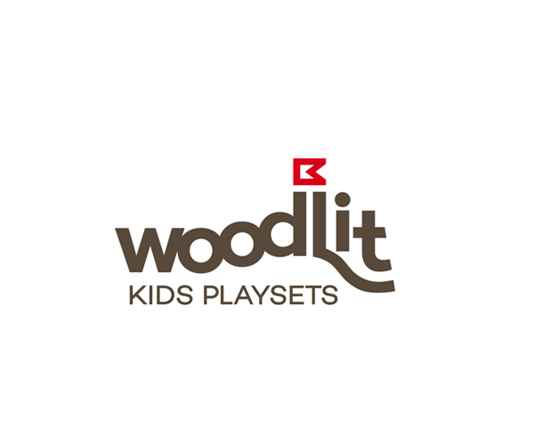 „Woodlit“ logotipo <br/> ir firminio stiliaus sukūrimas